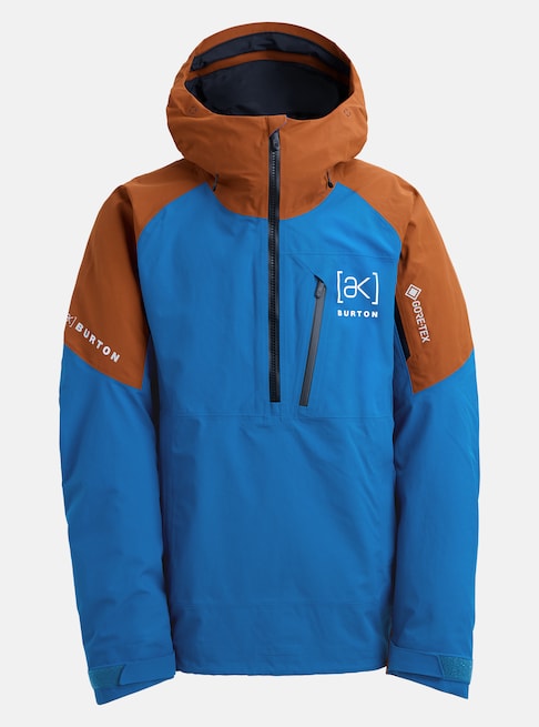 スノーボード ウェア バートン BURTON AK Velocity GORE-TEX Anorak Blue Teal / Chestnut Brown 25-26 送料無料 日本正規品 予約商品 店頭受け取り可能