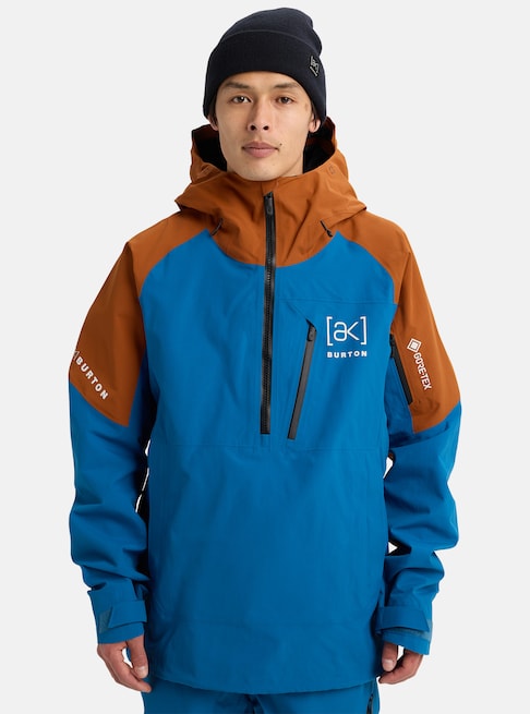スノーボード ウェア バートン BURTON AK Velocity GORE-TEX Anorak Blue Teal / Chestnut Brown 25-26 送料無料 日本正規品 予約商品 店頭受け取り可能