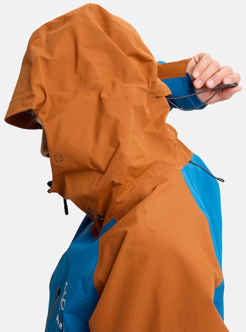 スノーボード ウェア バートン BURTON AK Velocity GORE-TEX Anorak Blue Teal / Chestnut Brown 25-26 送料無料 日本正規品 予約商品 店頭受け取り可能