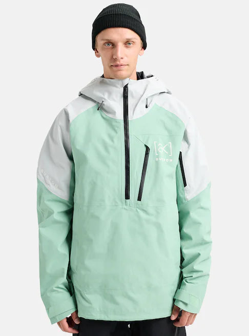 スノーボード ウェア バートン BURTON AK Velocity GORE-TEX Anorak Soft Sage / Gray Cloud 25-26 送料無料 日本正規品 予約商品 店頭受け取り可能