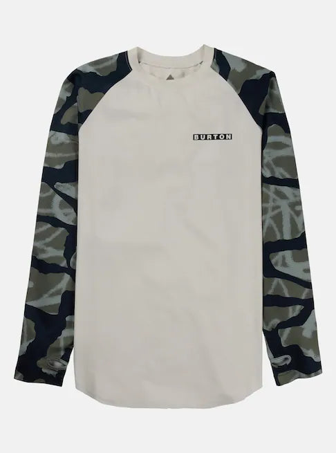 BURTON バートン Men's Roadie Base Layer Tech T-Shirt 25-26 スノーボード アクセサリー Stout White / True Black