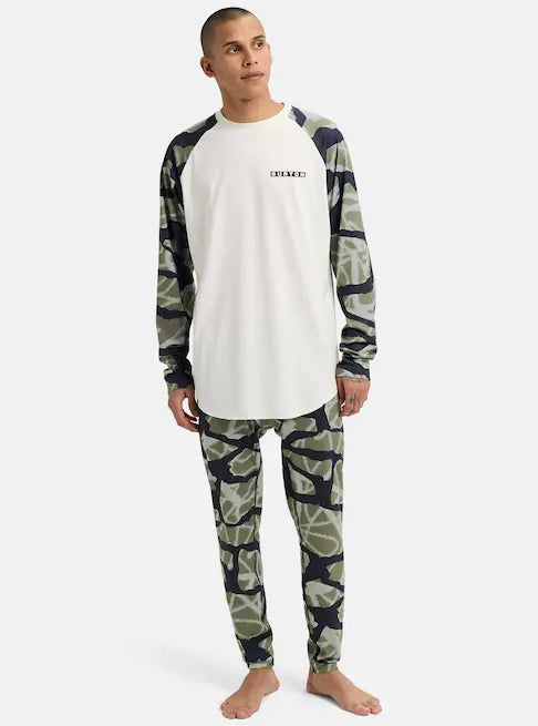 BURTON バートン Men's Roadie Base Layer Tech T-Shirt 25-26 スノーボード アクセサリー Stout White / True Black
