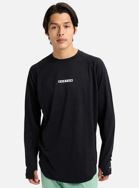 BURTON バートン Men's Roadie Base Layer Tech T-Shirt 25-26 スノーボード アクセサリー True Black