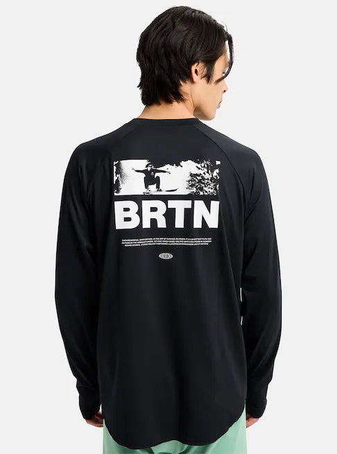 BURTON バートン Men's Roadie Base Layer Tech T-Shirt 25-26 スノーボード アクセサリー True Black