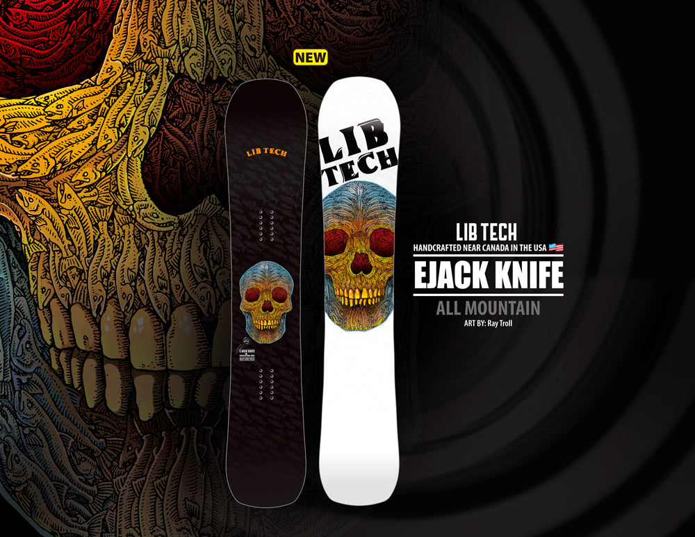 スノーボード ボード リブテック LIBTECH EJACK KNIFE  23-24 送料無料 日本正規品 店頭受け取り可能