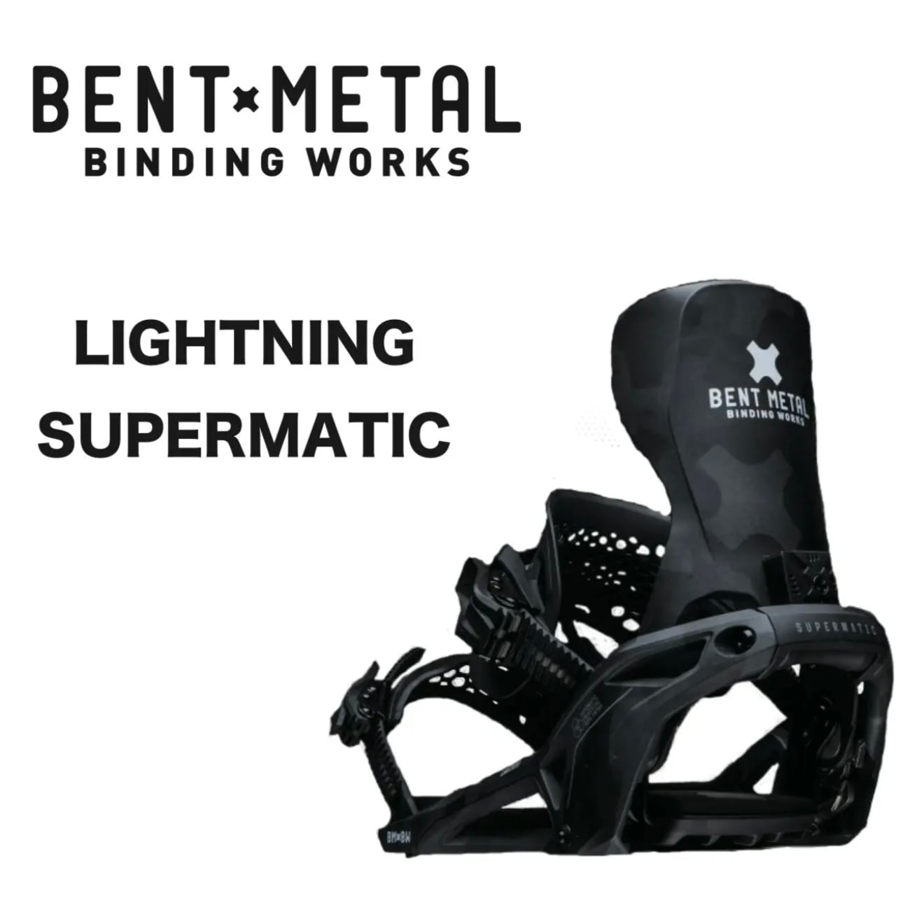 25-26 BENTMETAL LIGHTNING SUPERMATIC BLACK スノーボード 日本正規品 早期予約