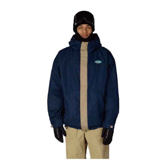 686 ウェア ロクハチロク MENS 1994 LIBERTY JACKET NAVY COLORBLOCK M6WN194 26-27 スノーボードウェア 日本正規品