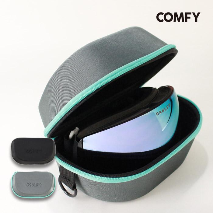 コンフィ スノーボード ゴーグルケース COMFY GOGGLE CASE Gray Black SNOWBOARD ケース  UNISEX