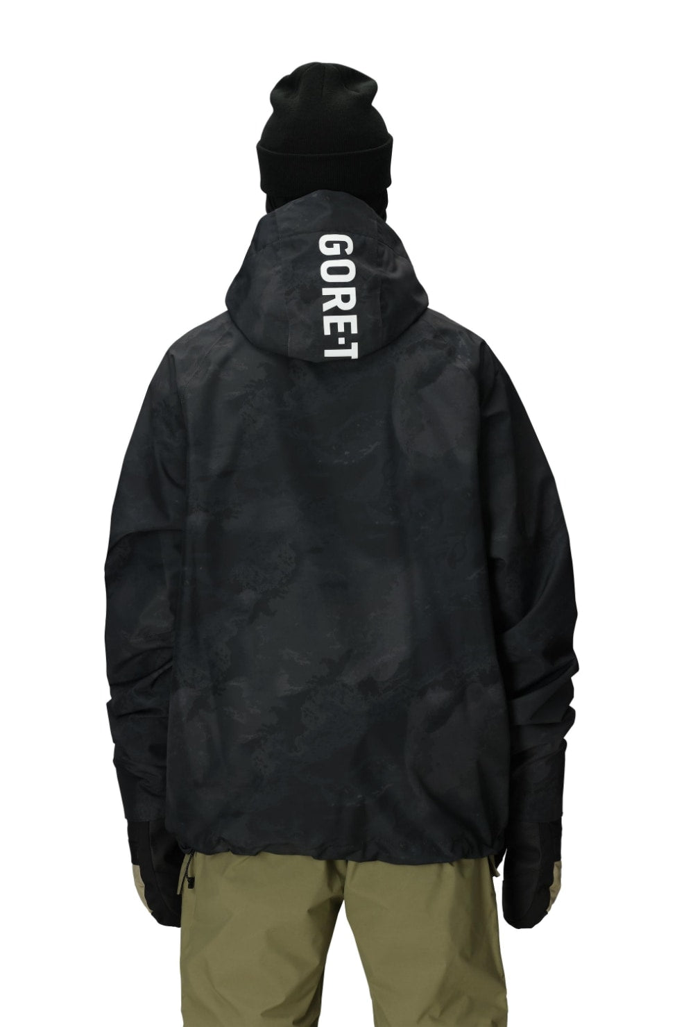 686 ロクハチロク MENS GORE-TEX FRAGMENT SHELL ANORAK BLACK HEMISPHERE 25-26 スノーボード ウェア