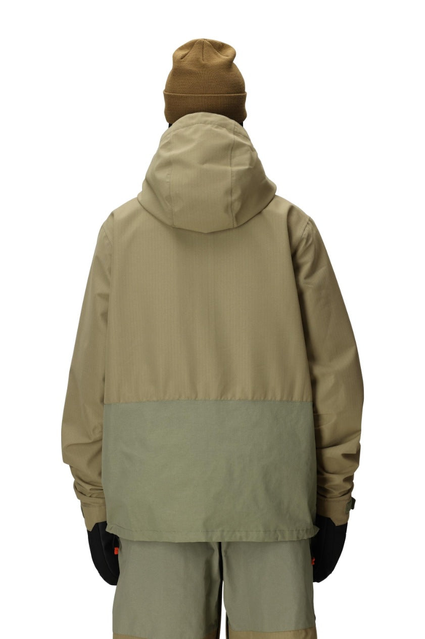 686 ロクハチロク Men's Ghost 2.5L Anorak SAGE RIPSTOP 25-26 スノーボード ウェア