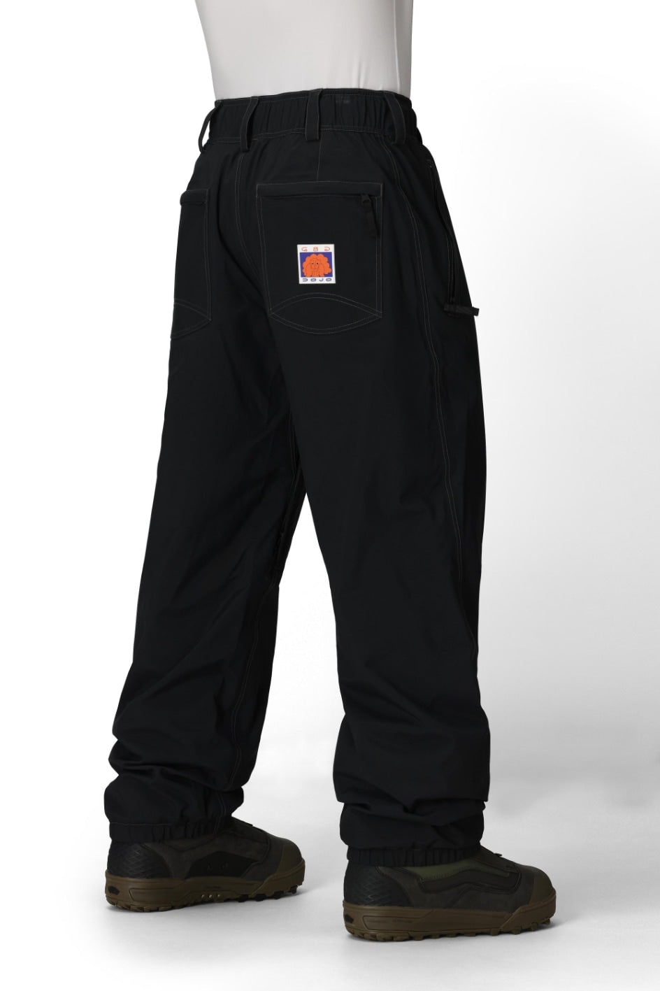 686 ロクハチロク MENS DOJO SHELL PANT BLACK 25-26 スノーボード ウェア