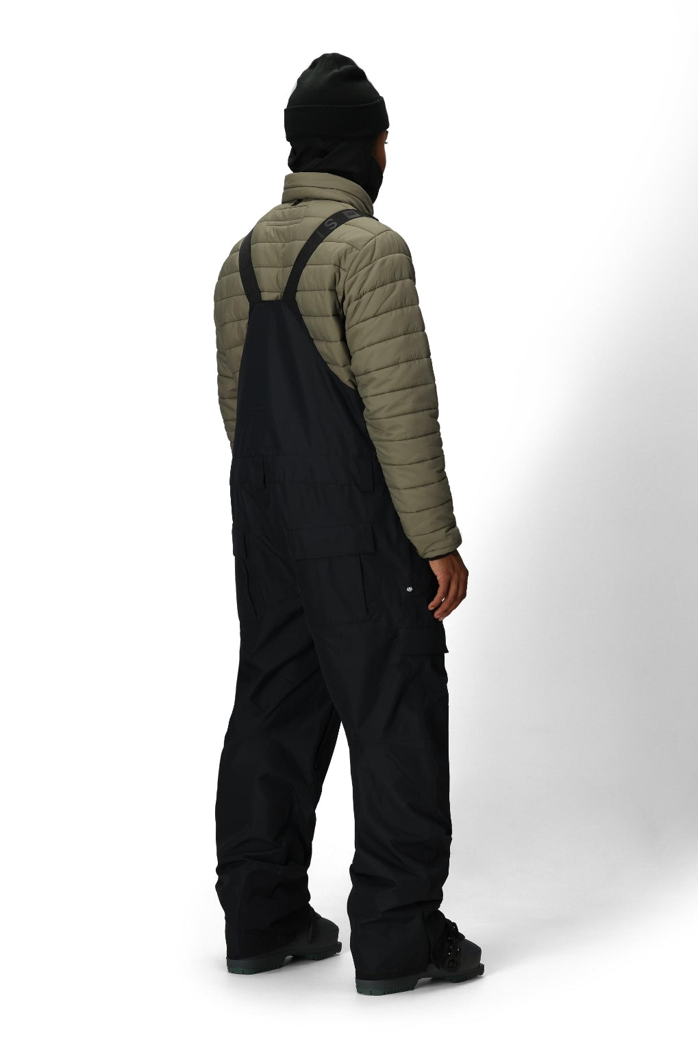 686 ロクハチロク MENS 20K HOT LAP SHELL BIB BLACK 25-26 スノーボード ウェア