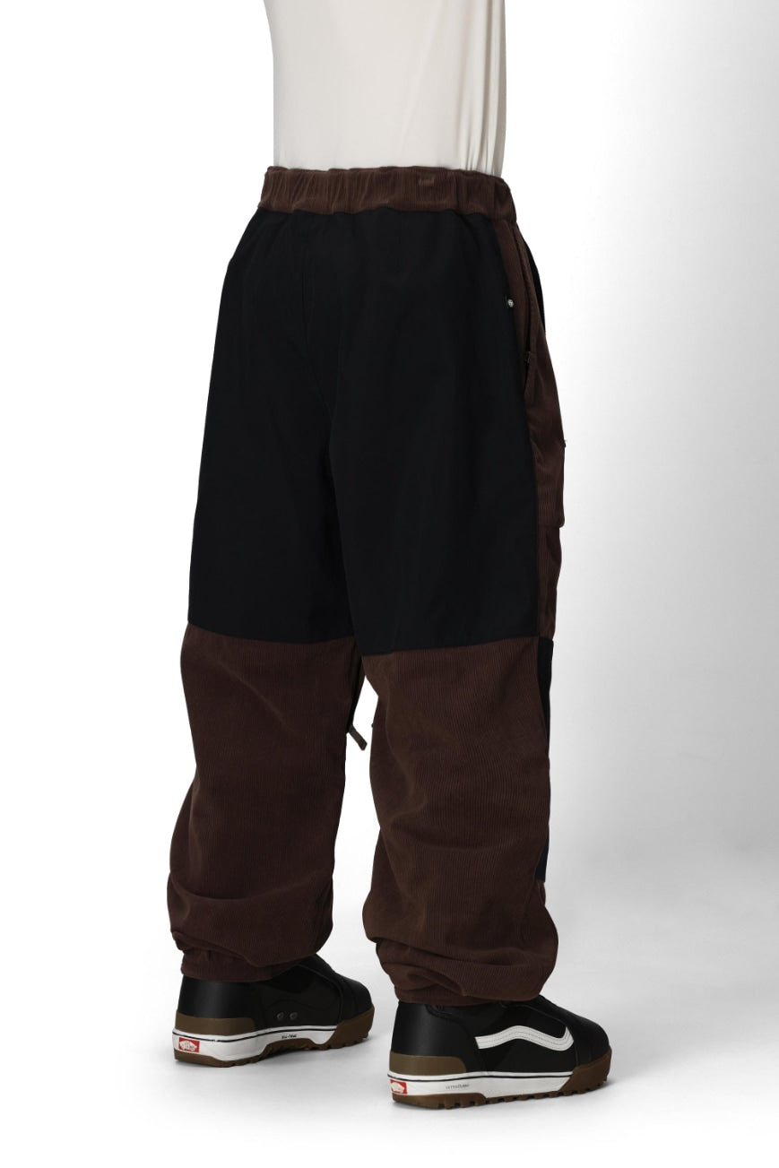 686 ロクハチロク Men's Ghost 2.5L Pant COFFEE CORDUROY 25-26 スノーボード ウェア