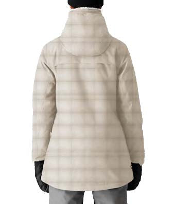 686 ロクハチロク Women's Spirit Jacket LIMESTONE PLAID 25-26 スノーボード ウェア