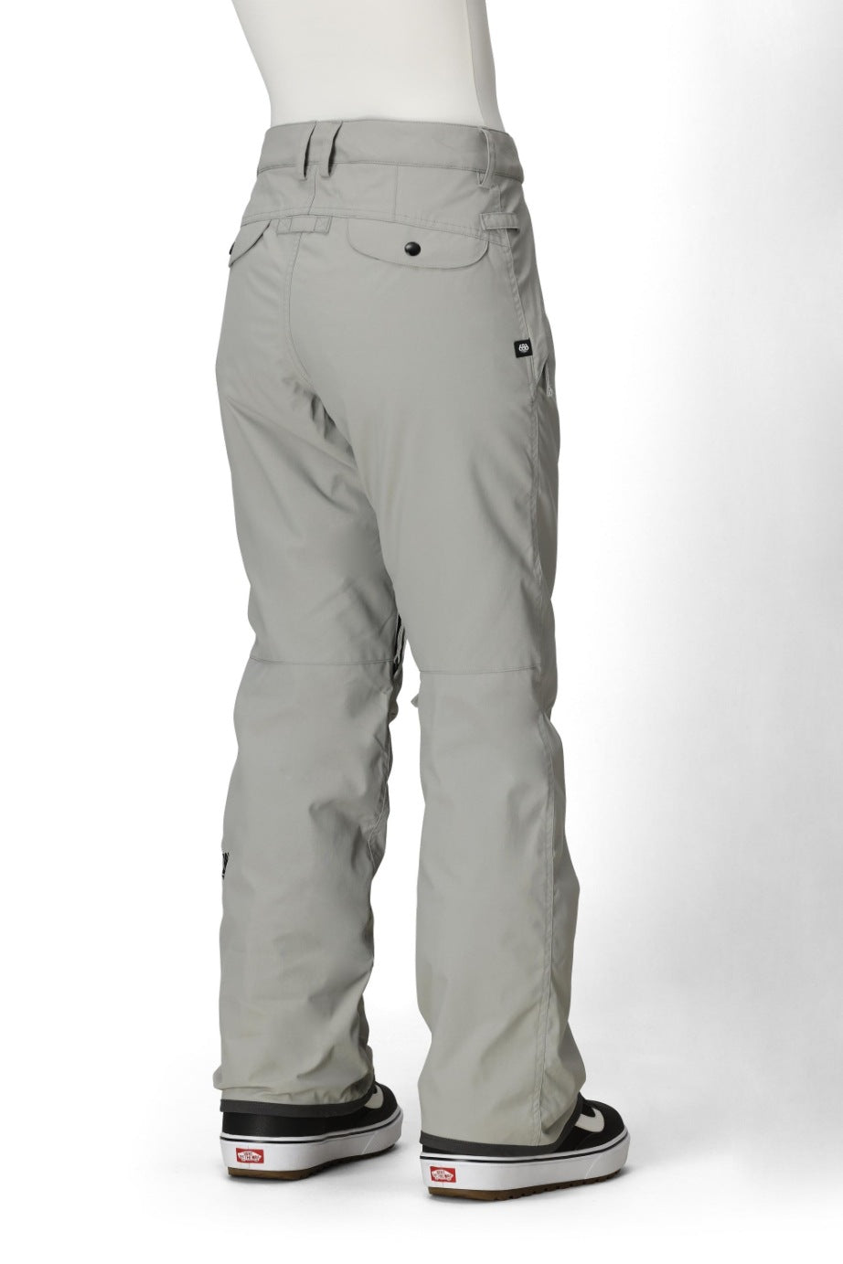 686 ロクハチロク WOMENS STANDARD SHELL PANT LT GREY 25-26 スノーボード ウェア