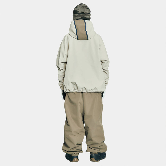 スノーボード ウェア ローム ROME OG HARFZIP Jacket CREAM 25-26 送料無料 日本正規品