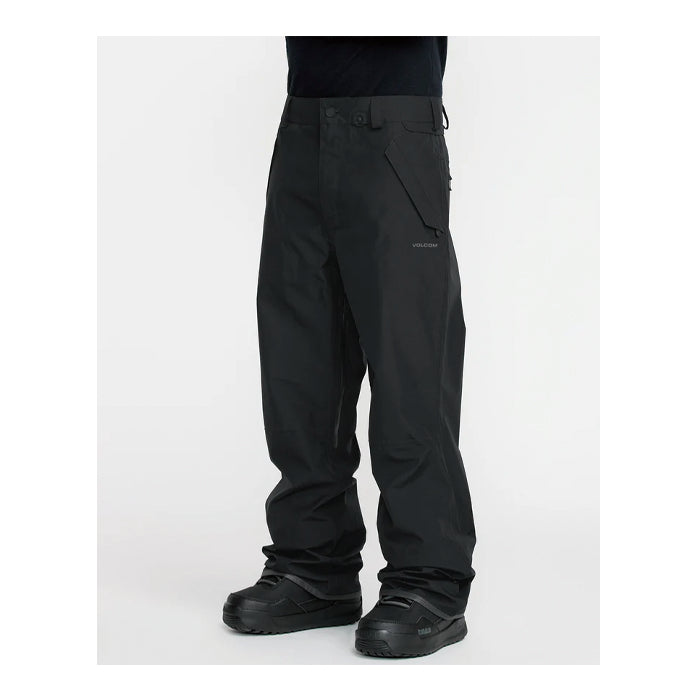 25-26 VOLCOM TESTER 3L GORE-TEX PANT BLK-BLACK 25-26