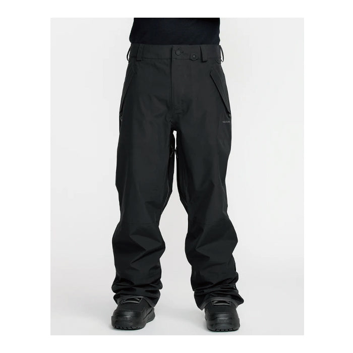 25-26 VOLCOM TESTER 3L GORE-TEX PANT BLK-BLACK 25-26