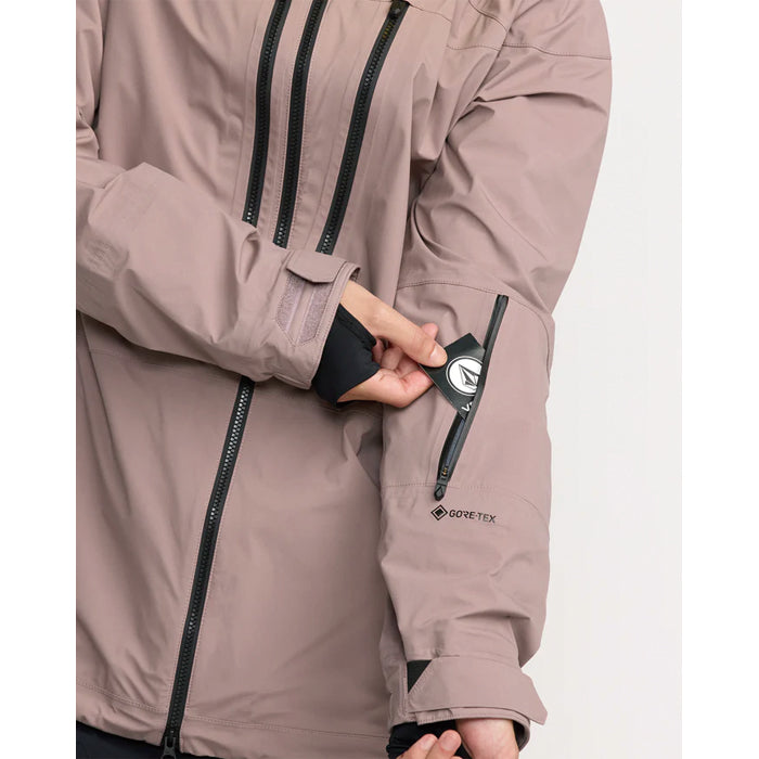 25-26 VOLCOM GUCH STRETCH GORE JACKET MVE-MAUVE 25-26