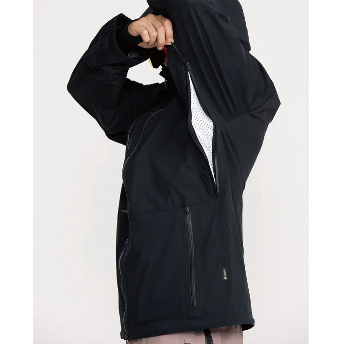 25-26 VOLCOM GUCH STRETCH GORE JACKET BLK-BLACK 25-26
