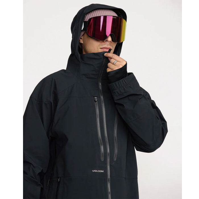 25-26 VOLCOM GUCH STRETCH GORE JACKET BLK-BLACK 25-26