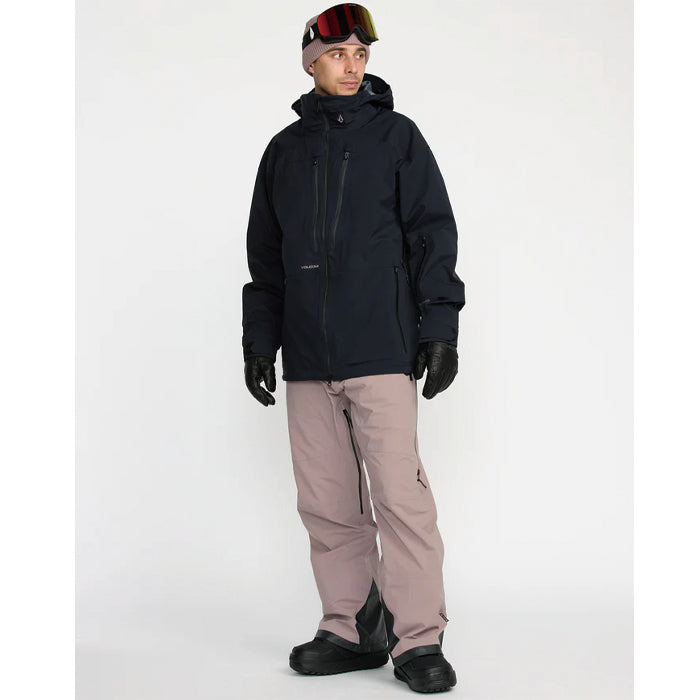 25-26 VOLCOM GUCH STRETCH GORE JACKET BLK-BLACK 25-26