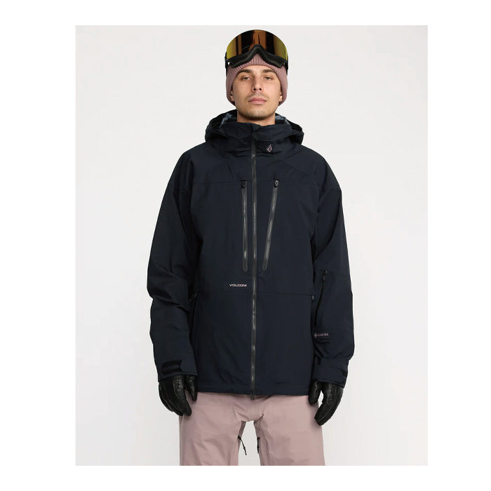 25-26 VOLCOM GUCH STRETCH GORE JACKET BLK-BLACK 25-26
