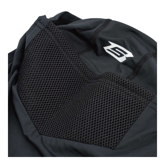 BSRABBIT ビーエスラビット [bsrabbit] B LOGO HARD MESH MASK 24-25 スノーボード アクセサリー Black