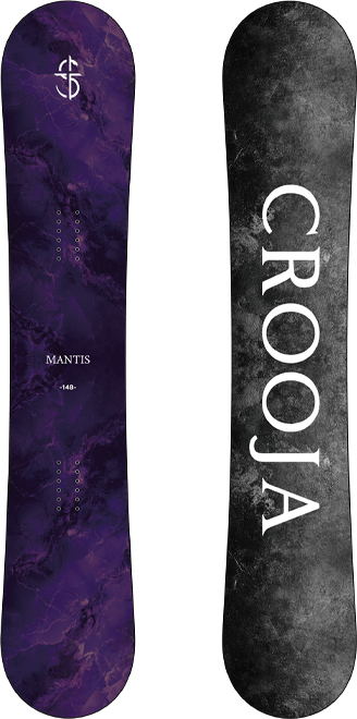 CROOJA スノーボード クロージャ MANTIS HYBRID CAMBER 26-27 板 日本正規品