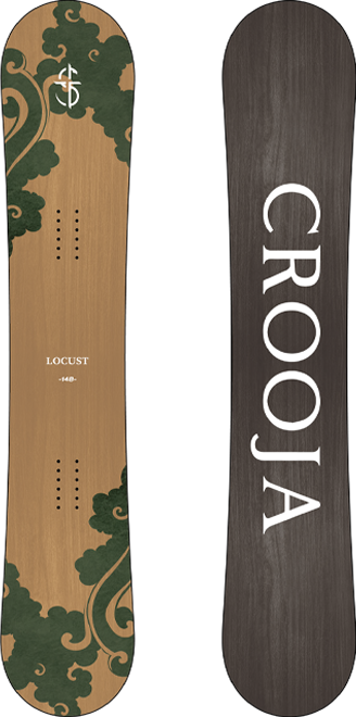CROOJA スノーボード クロージャ LOCUST CAMBER 26-27 板 日本正規品