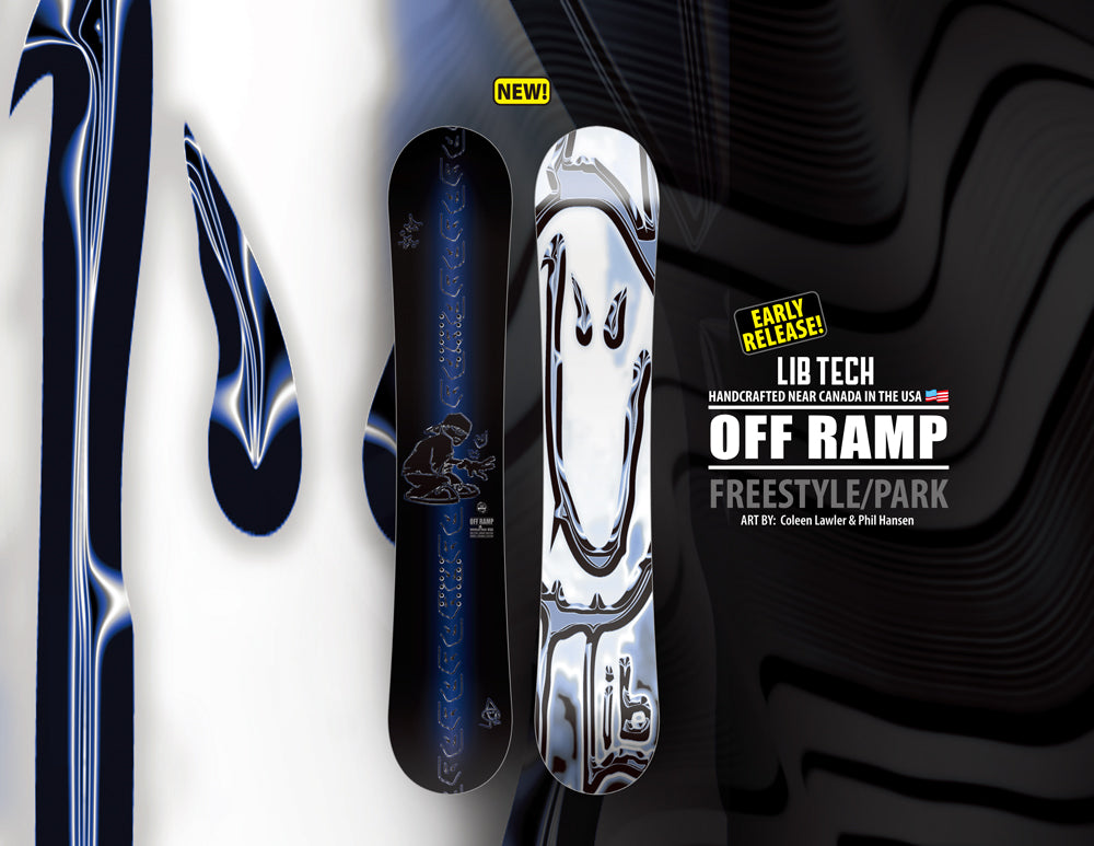 スノーボード ボード リブテック LIBTECH OFF RAMP  23-24 送料無料 日本正規品 店頭受け取り可能