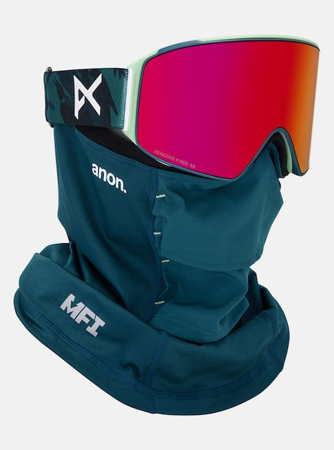 スノーボード ゴーグル アノン ANON M4 Goggles (Cylindrical) + Bonus Lens + MFI Face Mask Family Tree/Perceive Sunny Red 25-26 送料無料 日本正規品 予約商品 店頭受け取り可能