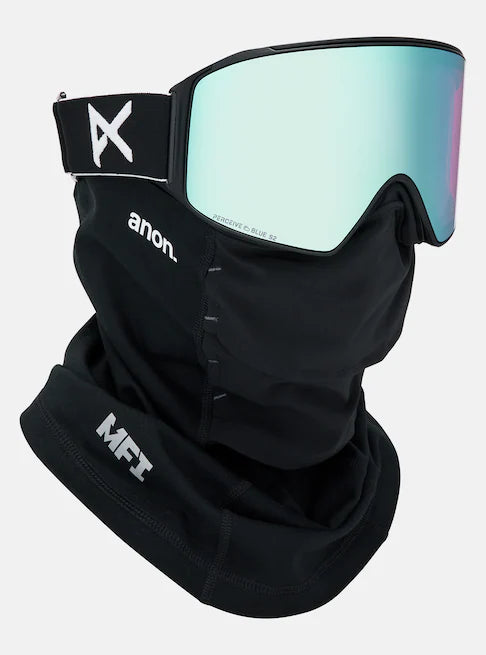 スノーボード ゴーグル アノン ANON M4 Goggles (Cylindrical) + Bonus Lens + MFI Face Mask Black/Perceive Variable Blue 25-26 送料無料 日本正規品 予約商品 店頭受け取り可能
