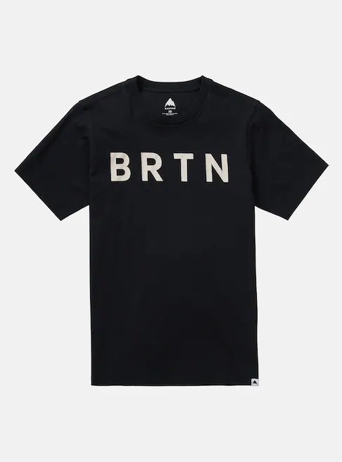 スノーボード ウェア バートン BURTON BRTN Short Sleeve T-Shirt True Black 25-26 送料無料 日本正規品 予約商品 店頭受け取り可能
