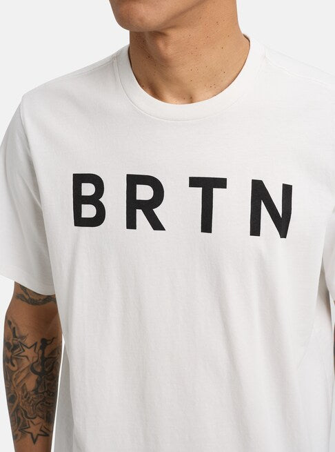 スノーボード ウェア バートン BURTON BRTN Short Sleeve T-Shirt Stout White 25-26 送料無料 日本正規品 予約商品 店頭受け取り可能