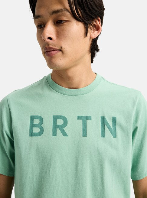 スノーボード ウェア バートン BURTON BRTN Short Sleeve T-Shirt Soft Sage 25-26 送料無料 日本正規品 予約商品 店頭受け取り可能