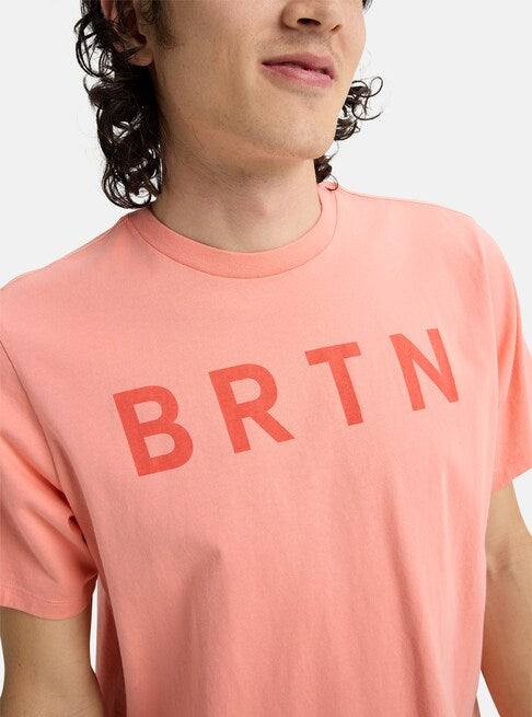 スノーボード ウェア バートン BURTON BRTN Short Sleeve T-Shirt Sunrise Coral 25-26 送料無料 日本正規品 予約商品 店頭受け取り可能