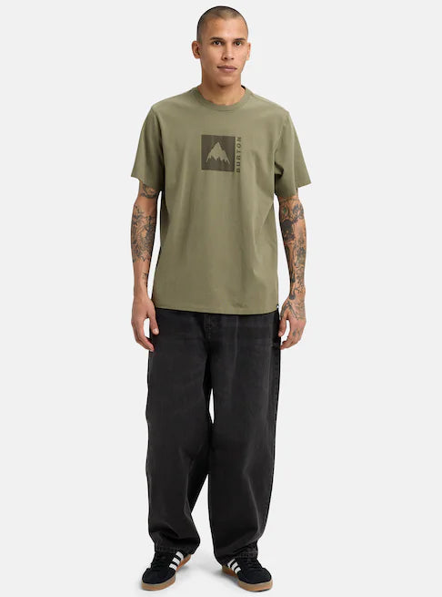 スノーボード ウェア バートン BURTON Classic Mountain High Short Sleeve T-Shirt Forest Moss 25-26 送料無料 日本正規品 予約商品 店頭受け取り可能
