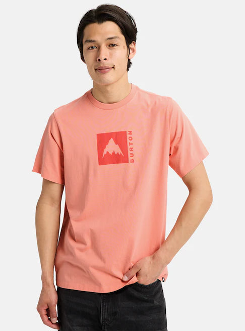 スノーボード ウェア バートン BURTON Classic Mountain High Short Sleeve T-Shirt Sunrise Coral 25-26 送料無料 日本正規品 予約商品 店頭受け取り可能