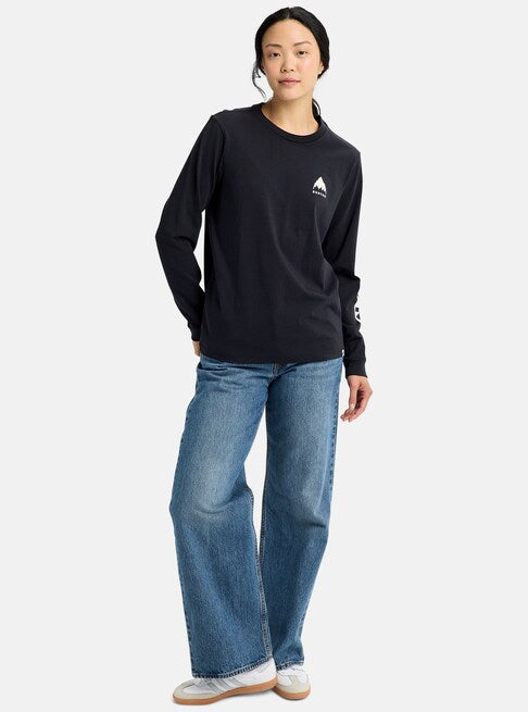 スノーボード ウェア バートン BURTON Elite Long Sleeve T-Shirt True Black 25-26 送料無料 日本正規品 予約商品 店頭受け取り可能