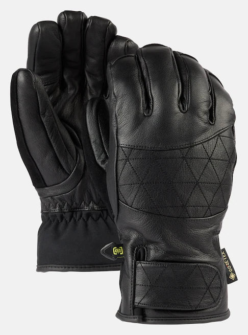 スノーボード グローブ バートン BURTON Women's GORE-TEX Gondy Leather Gloves True Black 25-26 送料無料 日本正規品 予約商品 店頭受け取り可能