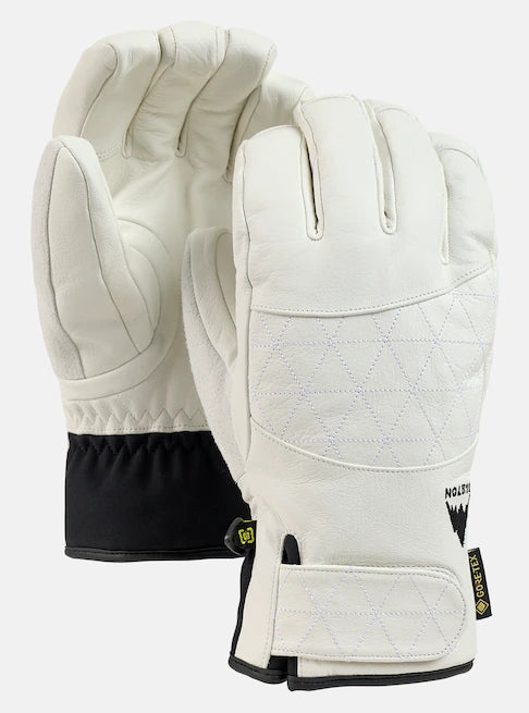スノーボード グローブ バートン BURTON Women's GORE-TEX Gondy Leather Gloves Stout White 25-26 送料無料 日本正規品 予約商品 店頭受け取り可能