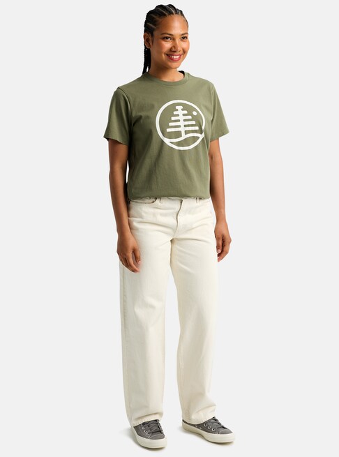 スノーボード ウェア バートン BURTON Family Tree Short Sleeve Tee Forest Moss 25-26 送料無料 日本正規品 予約商品 店頭受け取り可能