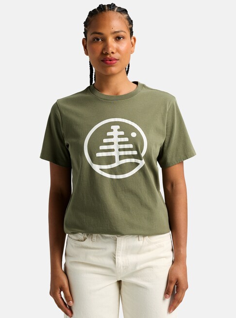 スノーボード ウェア バートン BURTON Family Tree Short Sleeve Tee Forest Moss 25-26 送料無料 日本正規品 予約商品 店頭受け取り可能