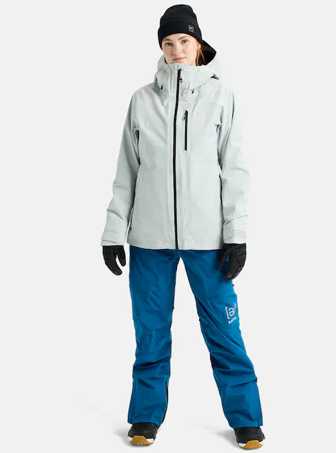 スノーボード ウェア バートン BURTON W AK Upshift GORE-TEX 2L Jacket Gray Cloud 25-26 送料無料 日本正規品 予約商品 店頭受け取り可能