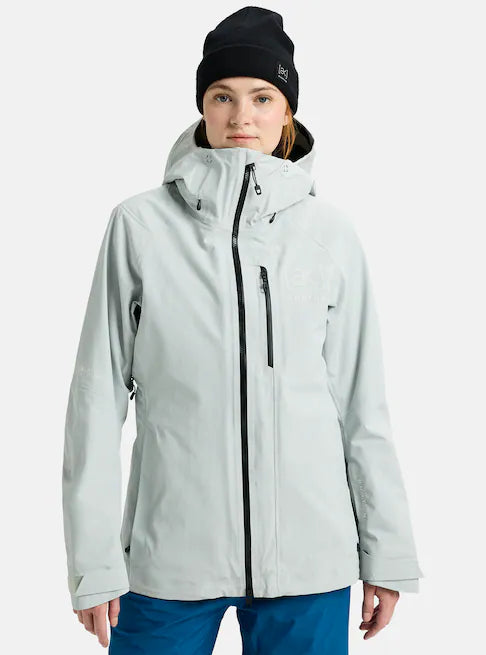 スノーボード ウェア バートン BURTON W AK Upshift GORE-TEX 2L Jacket Gray Cloud 25-26 送料無料 日本正規品 予約商品 店頭受け取り可能