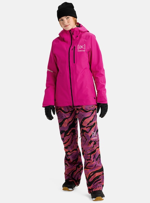 スノーボード ウェア バートン BURTON W AK Upshift GORE-TEX 2L Jacket Very Berry 25-26 送料無料 日本正規品 予約商品 店頭受け取り可能