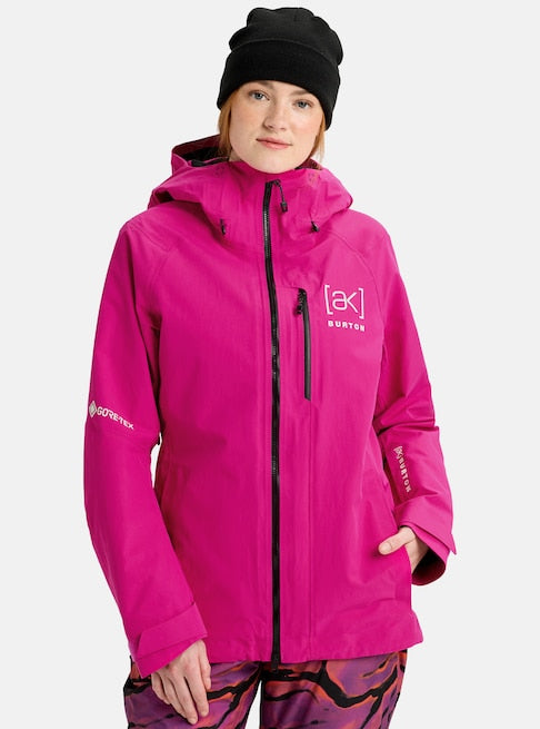 スノーボード ウェア バートン BURTON W AK Upshift GORE-TEX 2L Jacket Very Berry 25-26 送料無料 日本正規品 予約商品 店頭受け取り可能