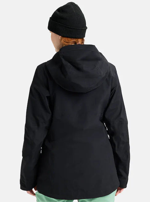 スノーボード ウェア バートン BURTON W AK Upshift GORE-TEX 2L Jacket True Black 25-26 送料無料 日本正規品 予約商品 店頭受け取り可能