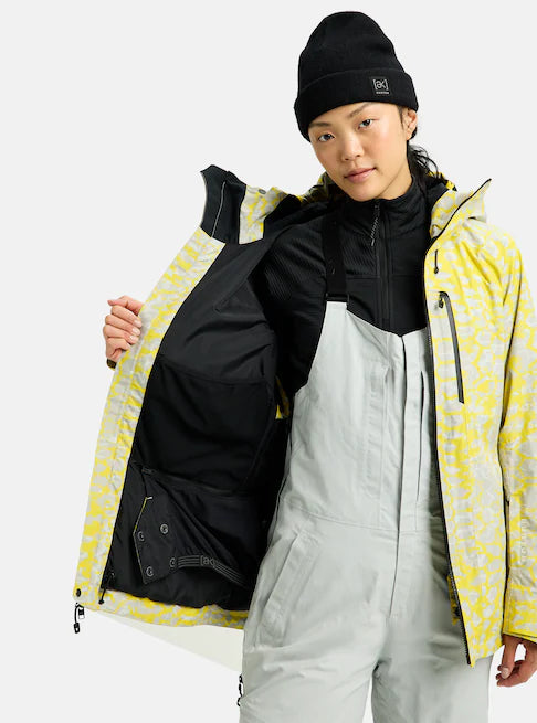 スノーボード ウェア バートン BURTON W AK Upshift GORE-TEX 2L Jacket Atomic Shatter 25-26 送料無料 日本正規品 予約商品 店頭受け取り可能